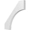 Ekena Millwork 3 1/2-in. W x 32-in. D x 36-in. H Westlake Architectural Grade PVC Knee Brace BRCP035X32X36WTL - alternate 1